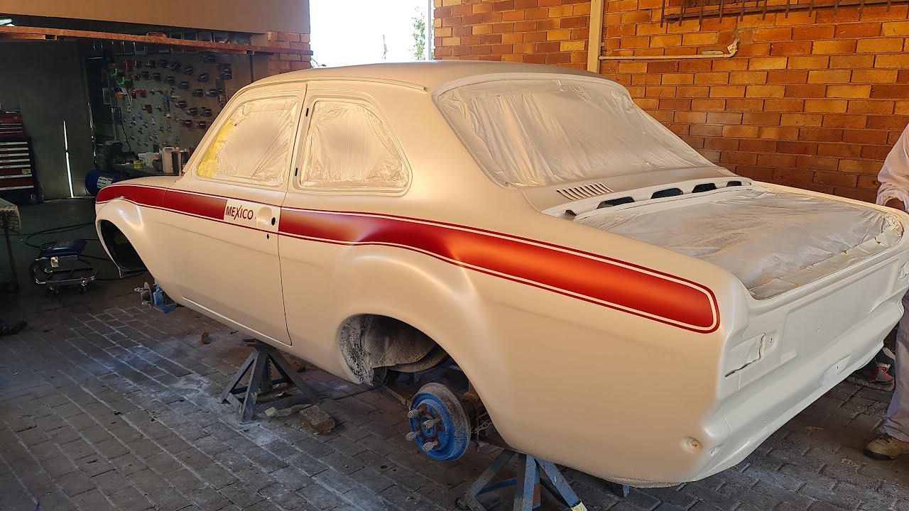 Mk1 Escort Rebuild Part 5 (Painting)