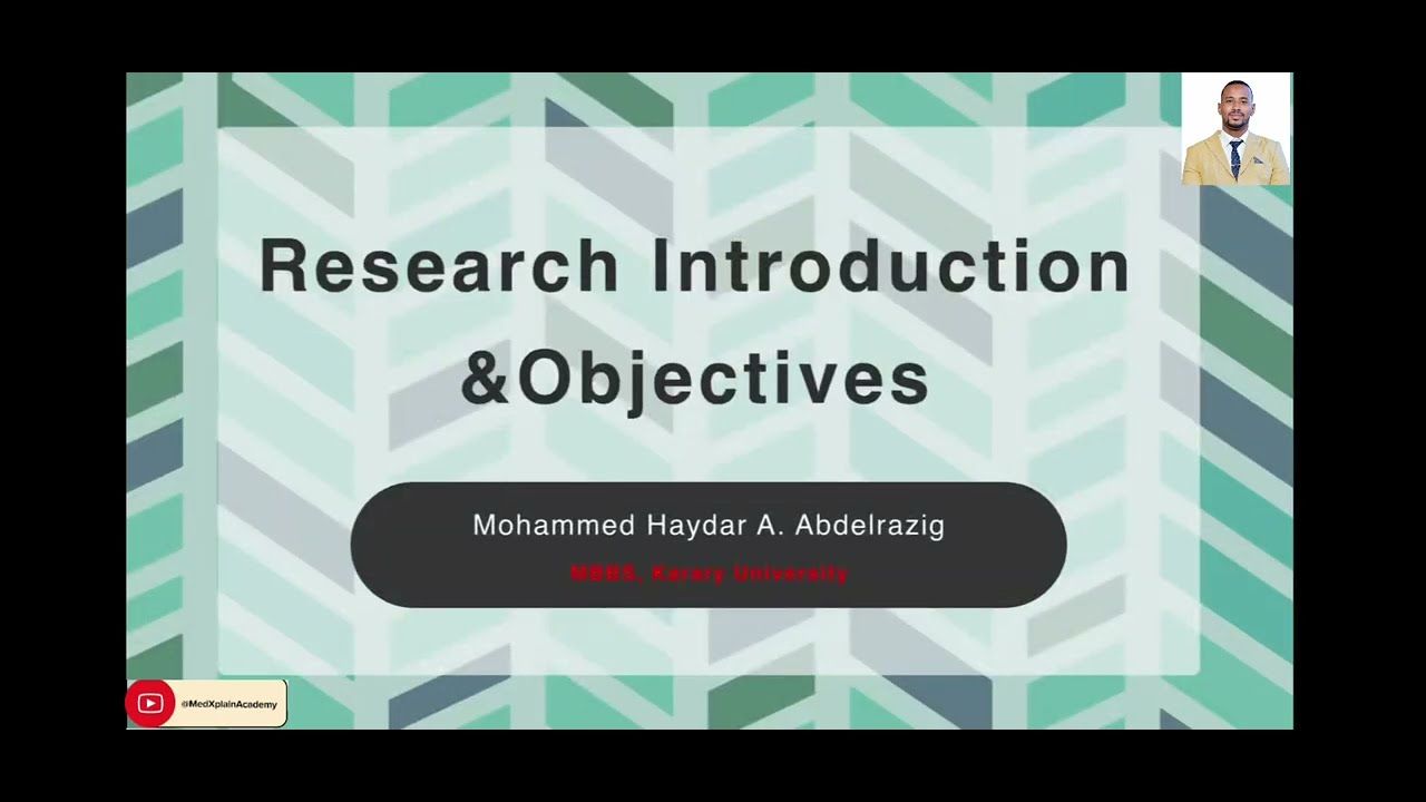 Lecture Four: Research Introduction & Objectives