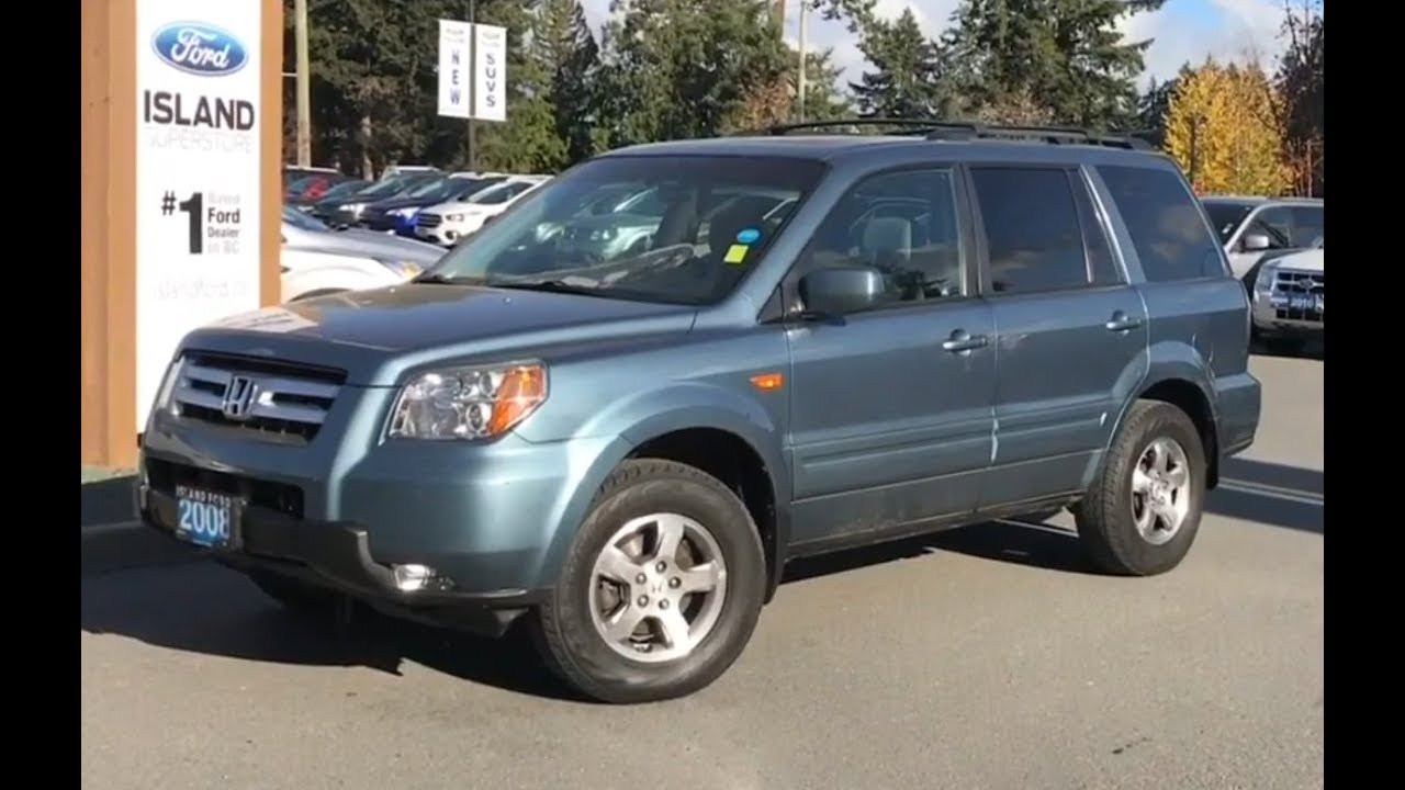 2008 Honda Pilot SE W/ DVD, Heated Mirrors, 3RD Row Review| Island Ford