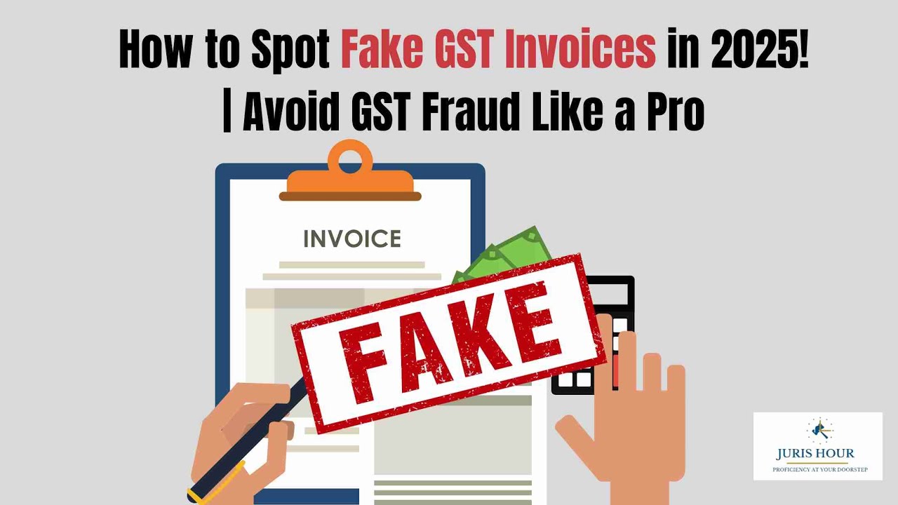 🚨 How to Spot Fake GST Invoices in 2025! | Avoid GST Fraud Like a Pro 💡