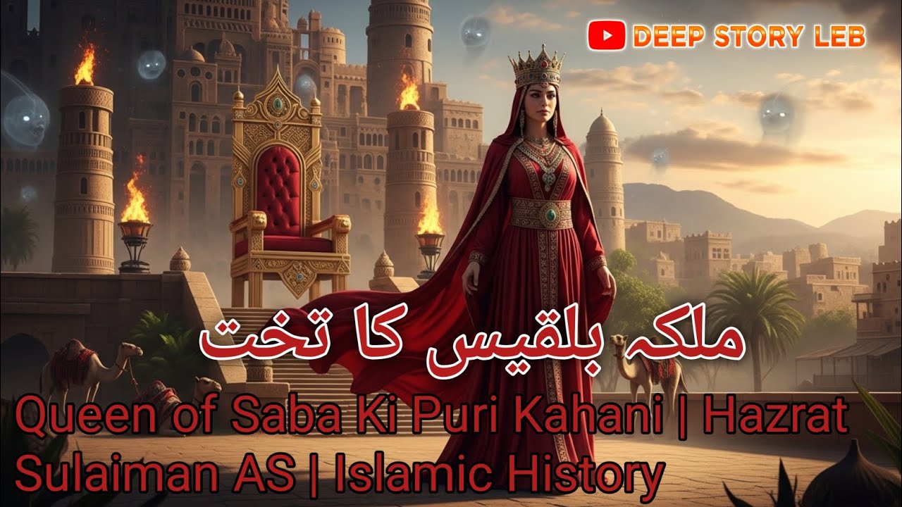 Malika Bilqees Ka Raaz | Queen of Saba Ki Puri Kahani | Hazrat Sulaiman AS | Islamic History
