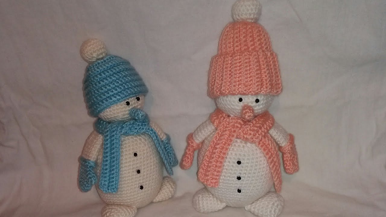 رجل الثلج(snow man) اميجرومي الجزء1 : اليدين والاقدام