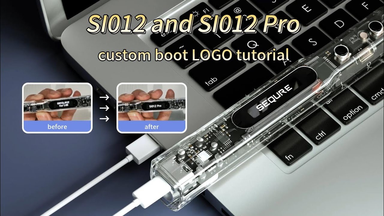 Do you know how to customize the BOOT logo of SI012/SI012 Pro?
