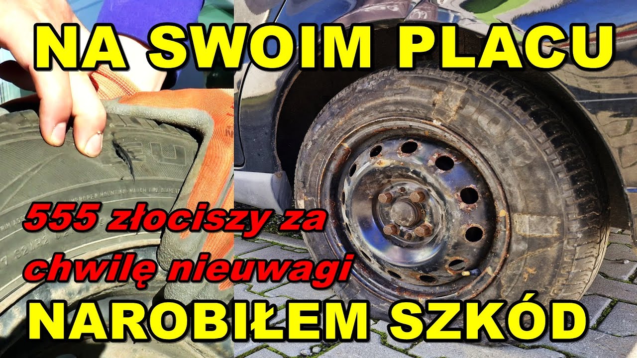 Pośpiech poniża, mawiają. Na swoim placu narobiłem szk&oacute;d na 555 złociszy Czarną Wołgą. vlog sklepowy