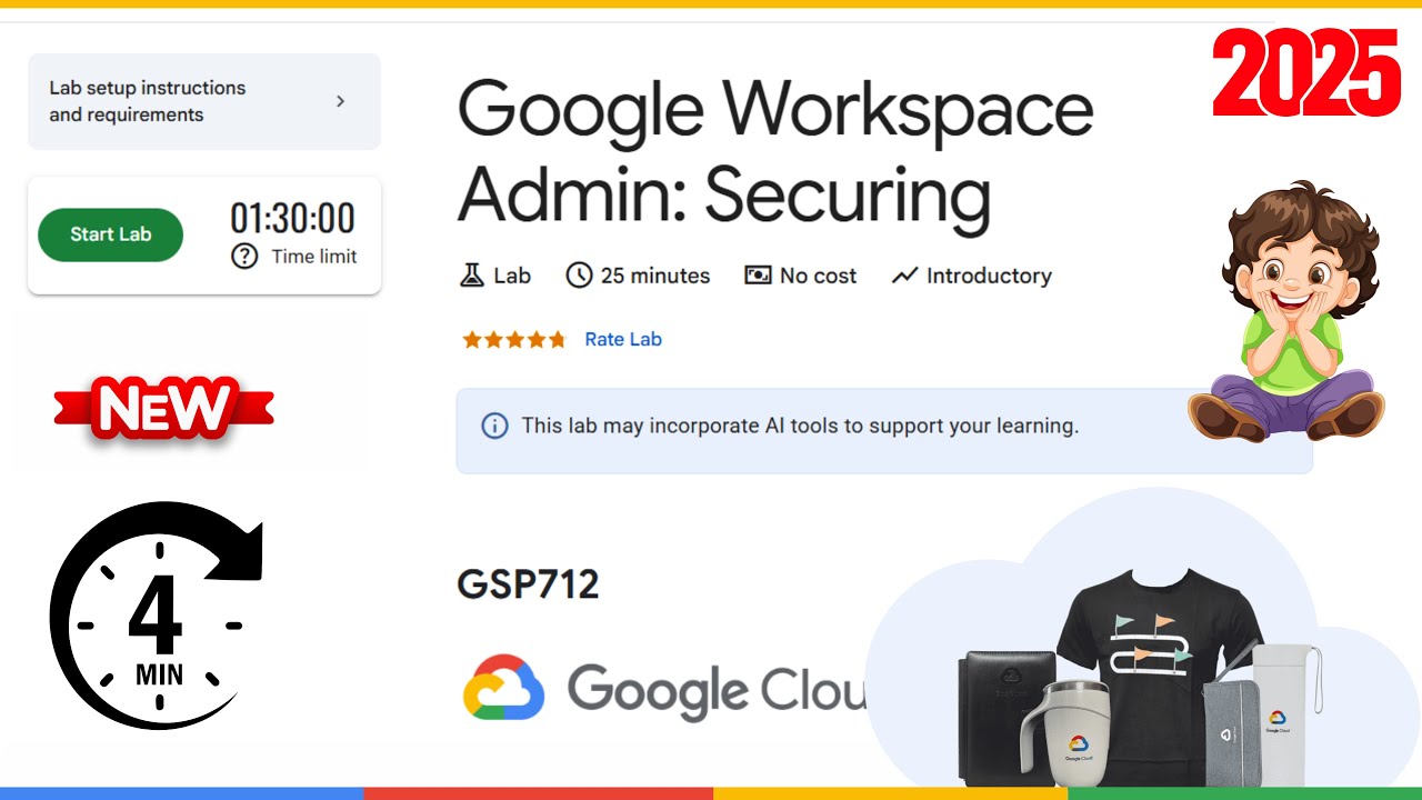 Google Workspace Admin: Securing | GSP712