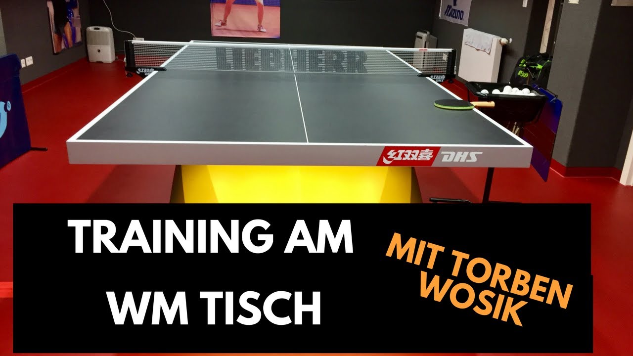Tischtennis WM 2017 Training mit Vize-Europameister Torben Wosik | Tag 15/30🏓