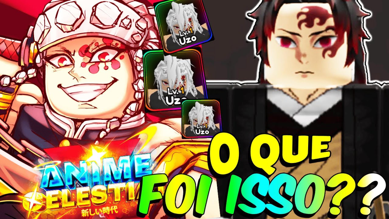 QUE LOUCURA FOI ESSA ANIME CELESTIAL X? ROBLOX