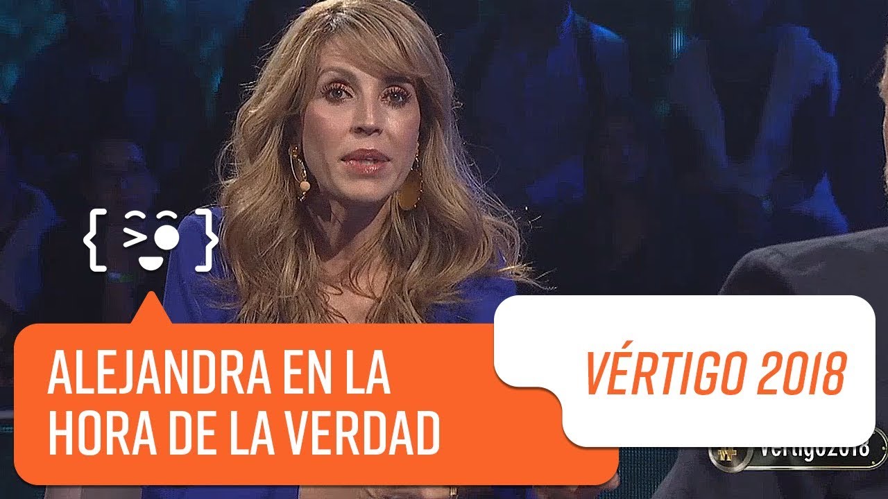 Alejandra Azcárate en La Hora de la Verdad | Vértigo 2018