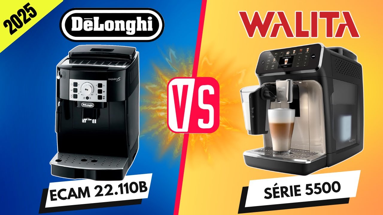 CAFETEIRA EXPRESSO Superautomática Philips Walita Série 5500 ou DeLonghi Magnifica S? Qual a Melhor?