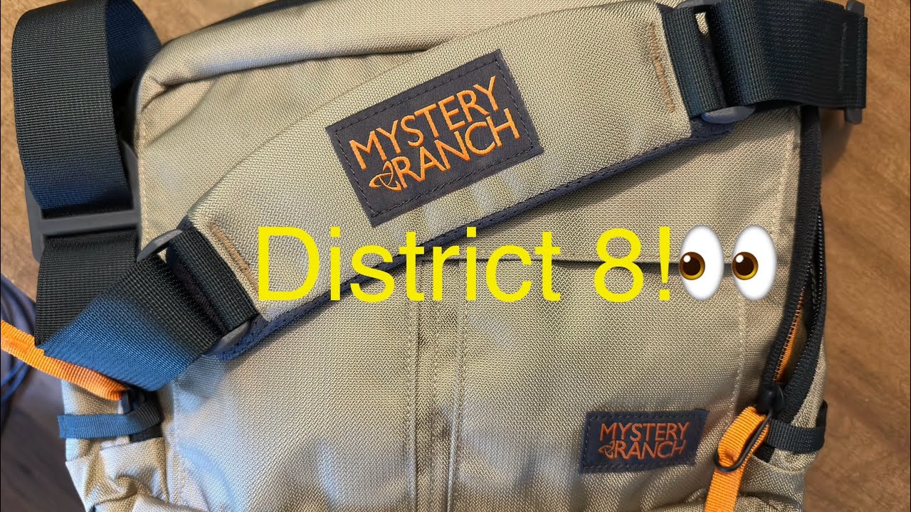 Mystery Ranch District 8: отличная сумка через плечо для повседневного ношения