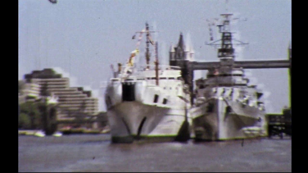 London River Thames cruise 1965