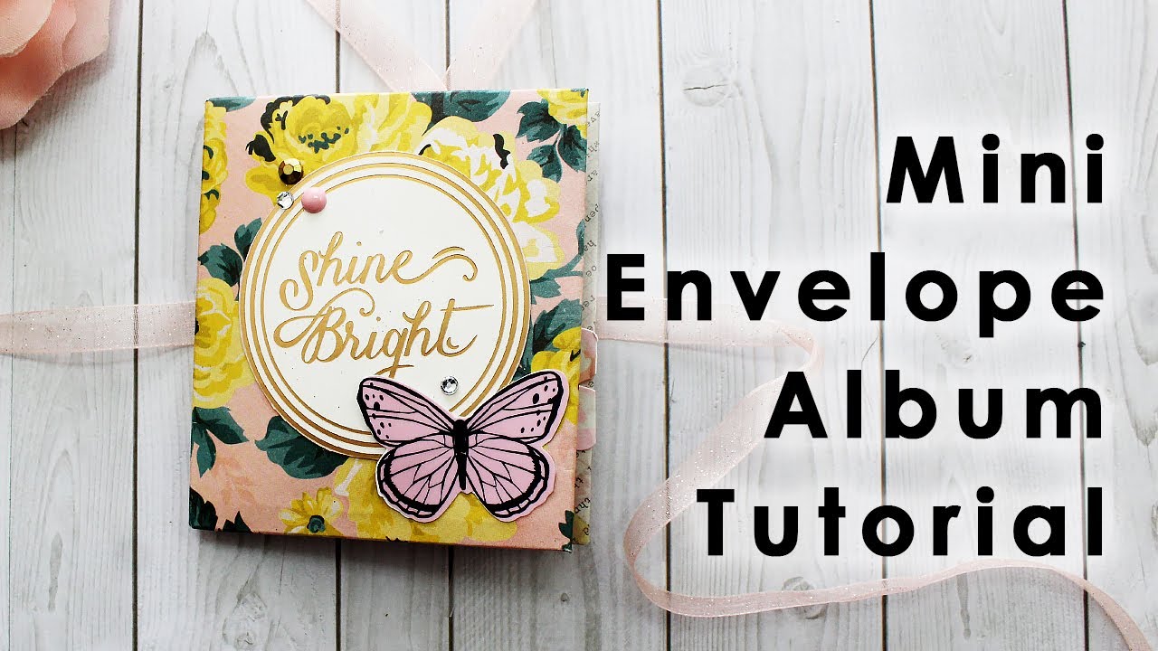 DIY Mini Envelope Album/Flipbook Tutorial for Snail Mail or Scrapbooking