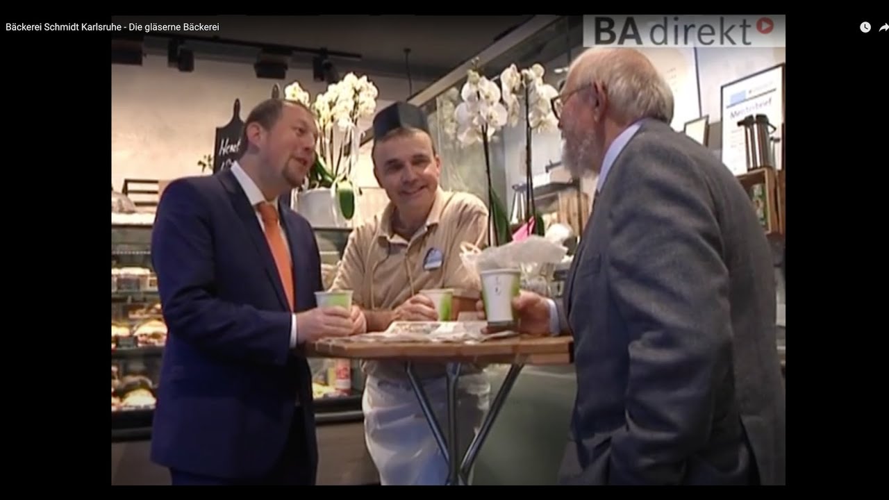 Bäckerei Schmidt Karlsruhe - Die gläserne Bäckerei