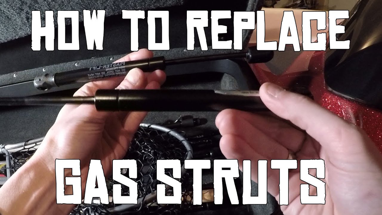 How to Replace Rod Box Gas Struts and Springs / Lift Assist Cylinders