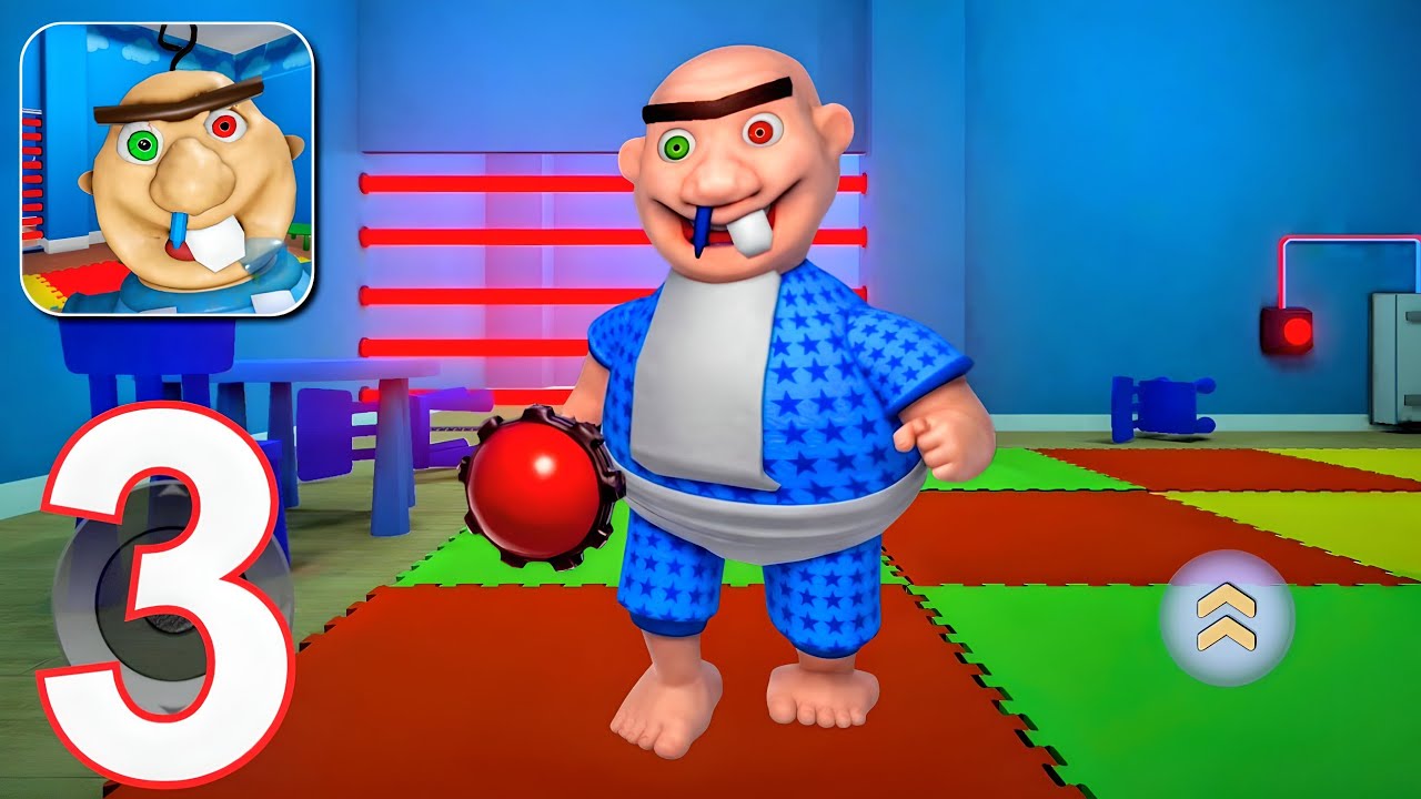 Escape Baby Bobby - Escape Giant Baby Obby Gameplay Walkthrough Part 3 (Android, iOS)
