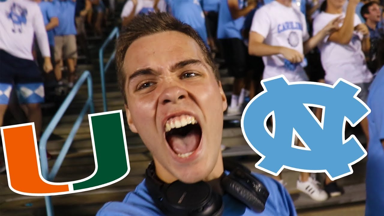 My First College Football Game - UNC Vs Miami