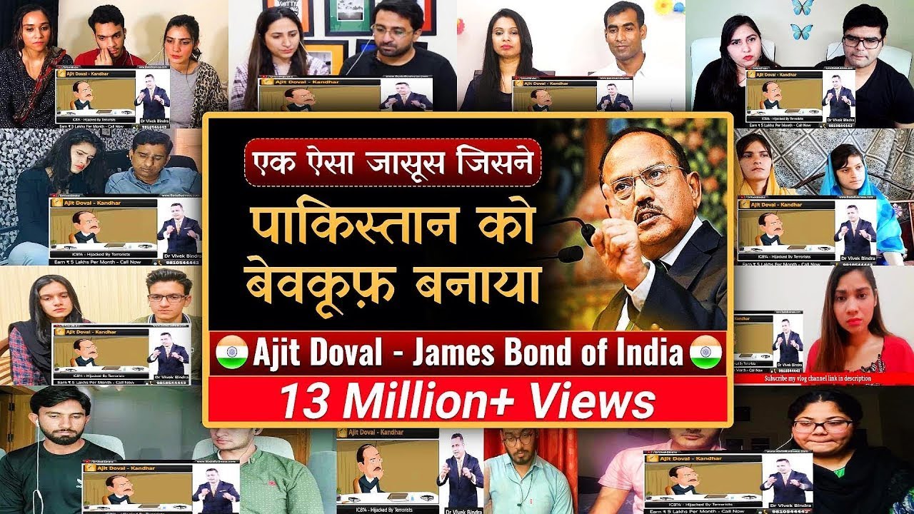 Pakistani Reaction on Ajit Doval || Case Study by Dr Vivek Bindra || Pakistan Reacts