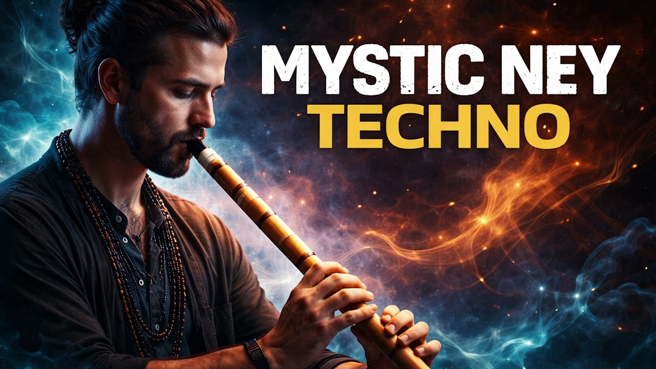 Mystic Ney Techno 🪈 Ethnic Techno with Deep Bass | Sufi Electronic Music