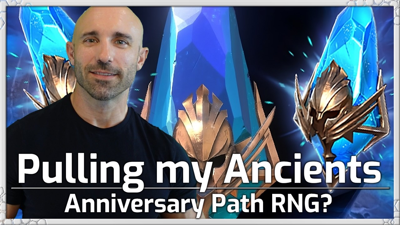 Pulling 130 Ancients for the Anniversary Path!  - RAID Shadow Legends!