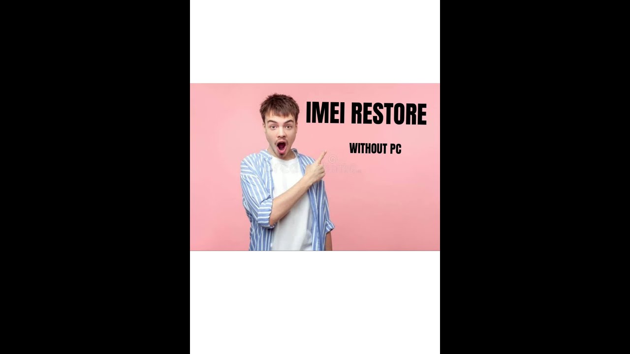 IMEI RESTORE, WITHOUT PC OR ANY APP, MOBILE DATA SAFE. #HOW TO