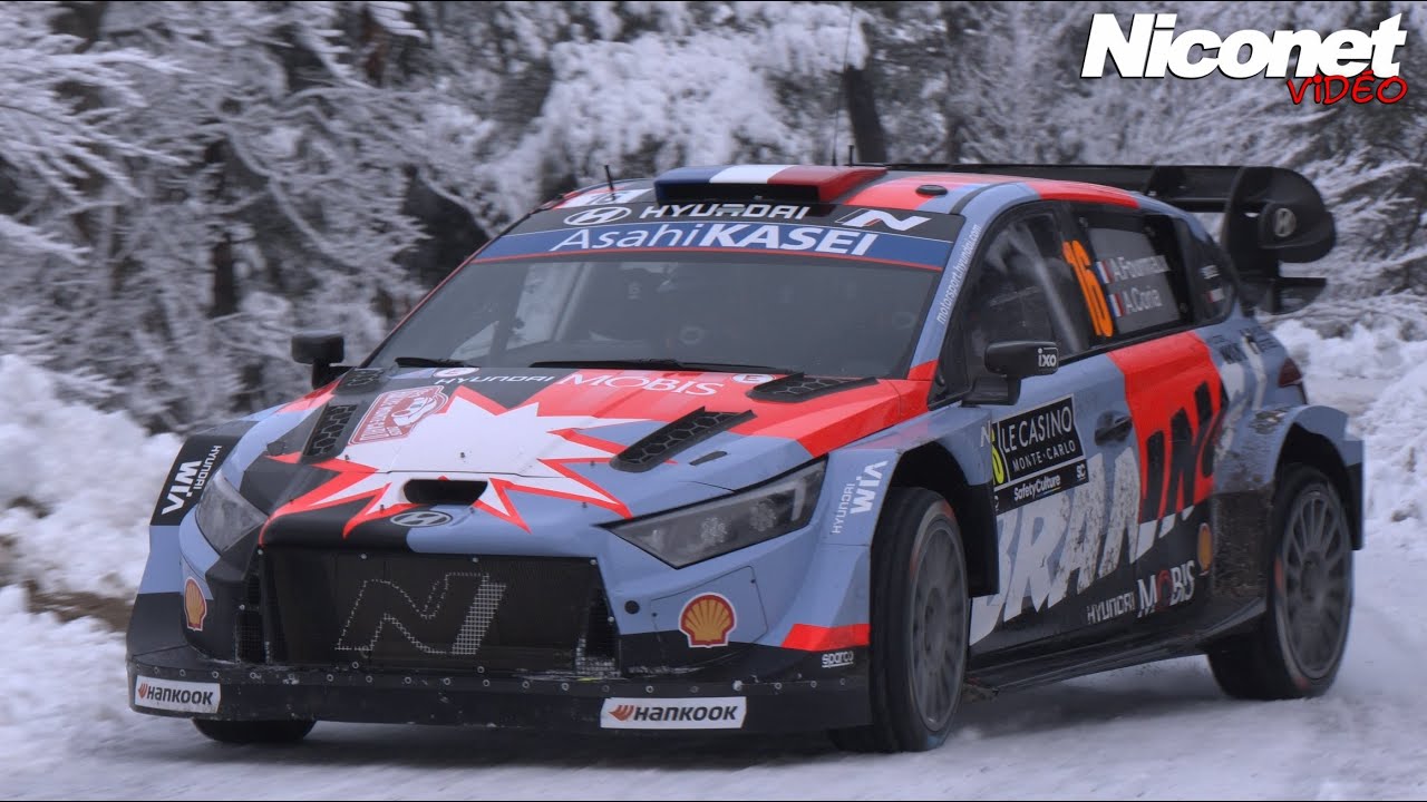 WRC Rallye MONTE-CARLO 2026 (4K) - Niconet Vidéo