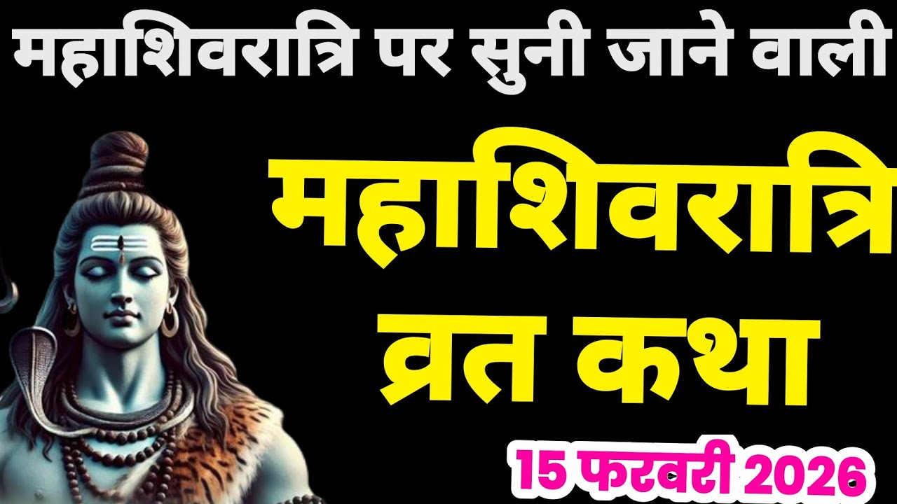 Mahashivratri Vrat Katha 2026 | शिवरात्रि की कथा | Shivratri Ki Katha | Shivratri Ki Kahani 2026