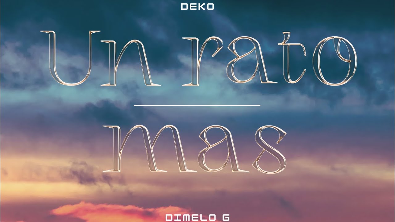 Un rato más (oficial video & audio) Prod.by Dimelo G 