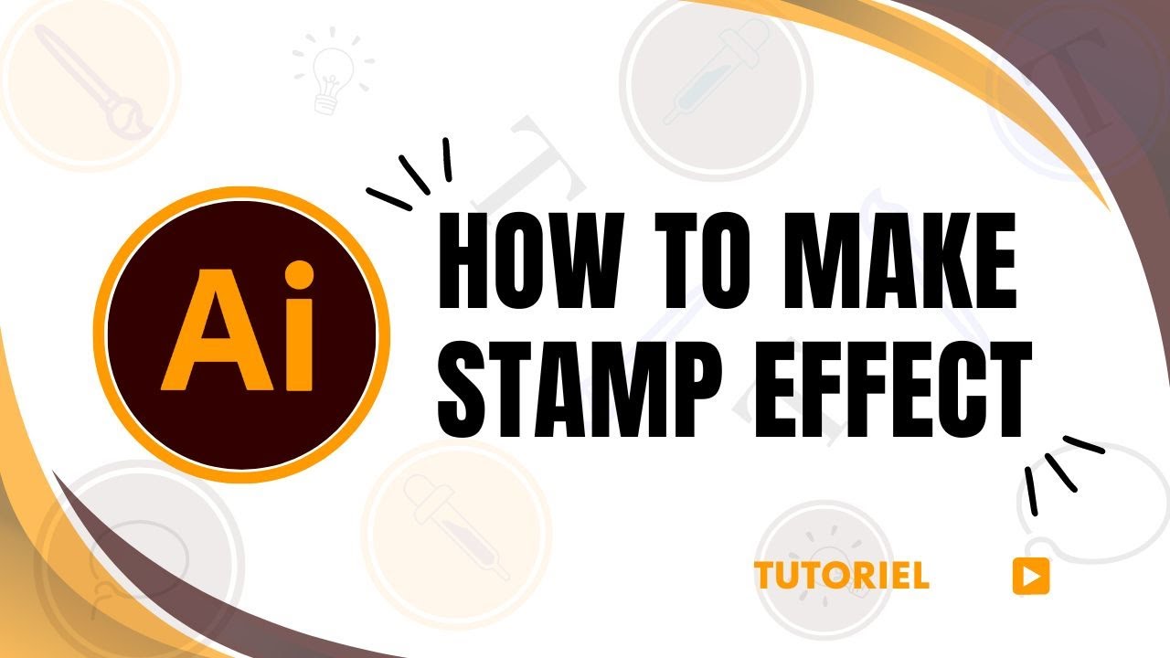 How to make stamp effect in Illustrator