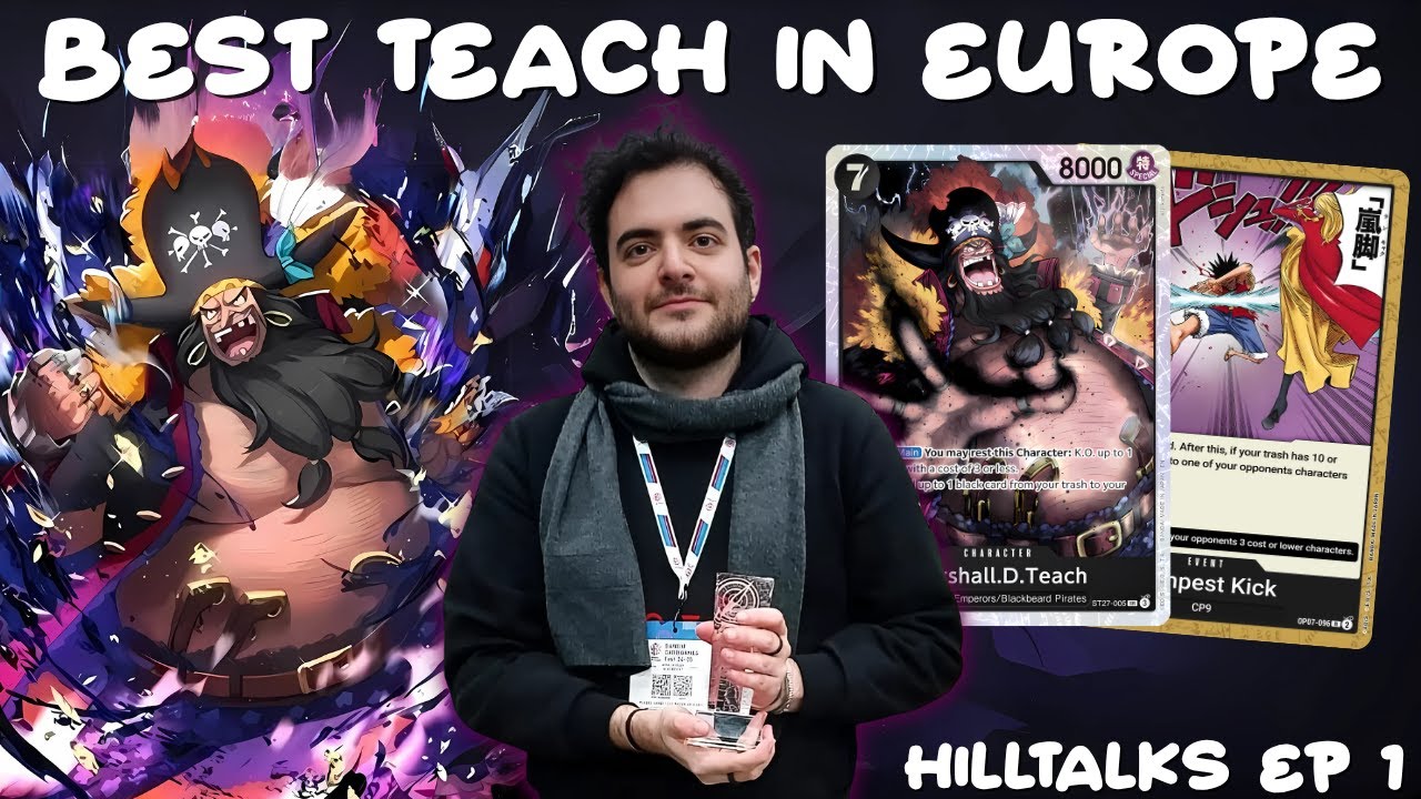TEACH DECK BUILDING BREAKDOWN BY EU'S BEST OP11- W/ANGELO TRUSCELLO HILLTALKS EP.1
