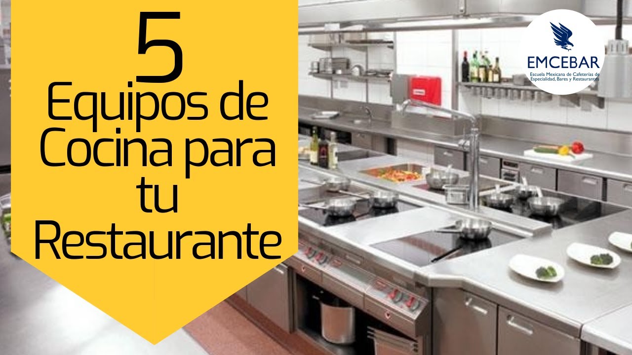 5 Equipos de Cocina para tu Restaurante