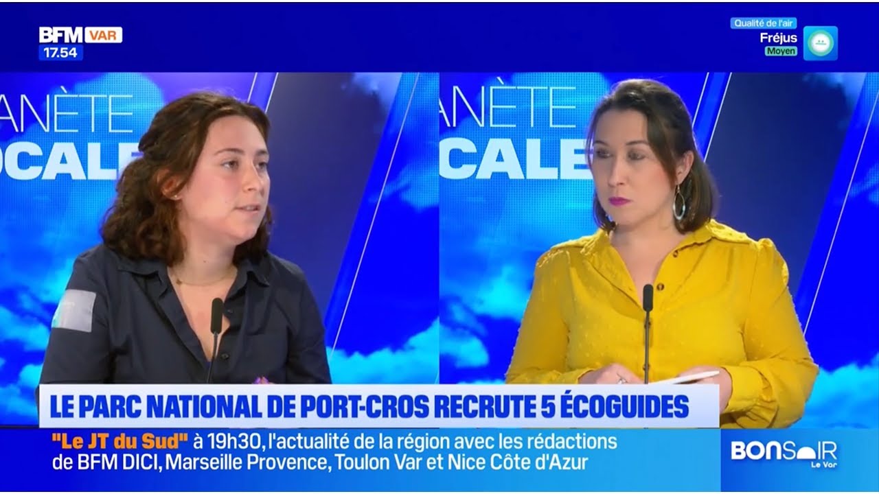 Les écoguides du Parc national de Port-Cros BFMTV-PLANETE LOCALE-ECOGUIDES