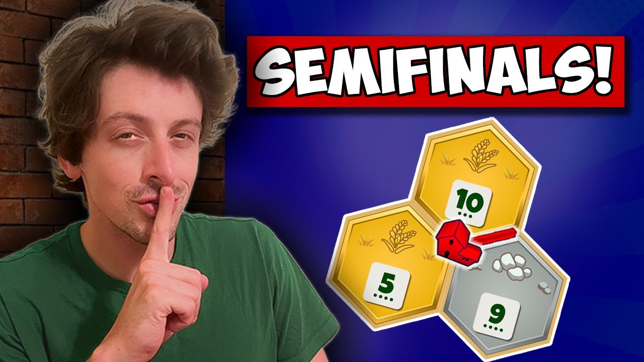 Semifinals - I Go Undercover in a $200 Catan Tournament