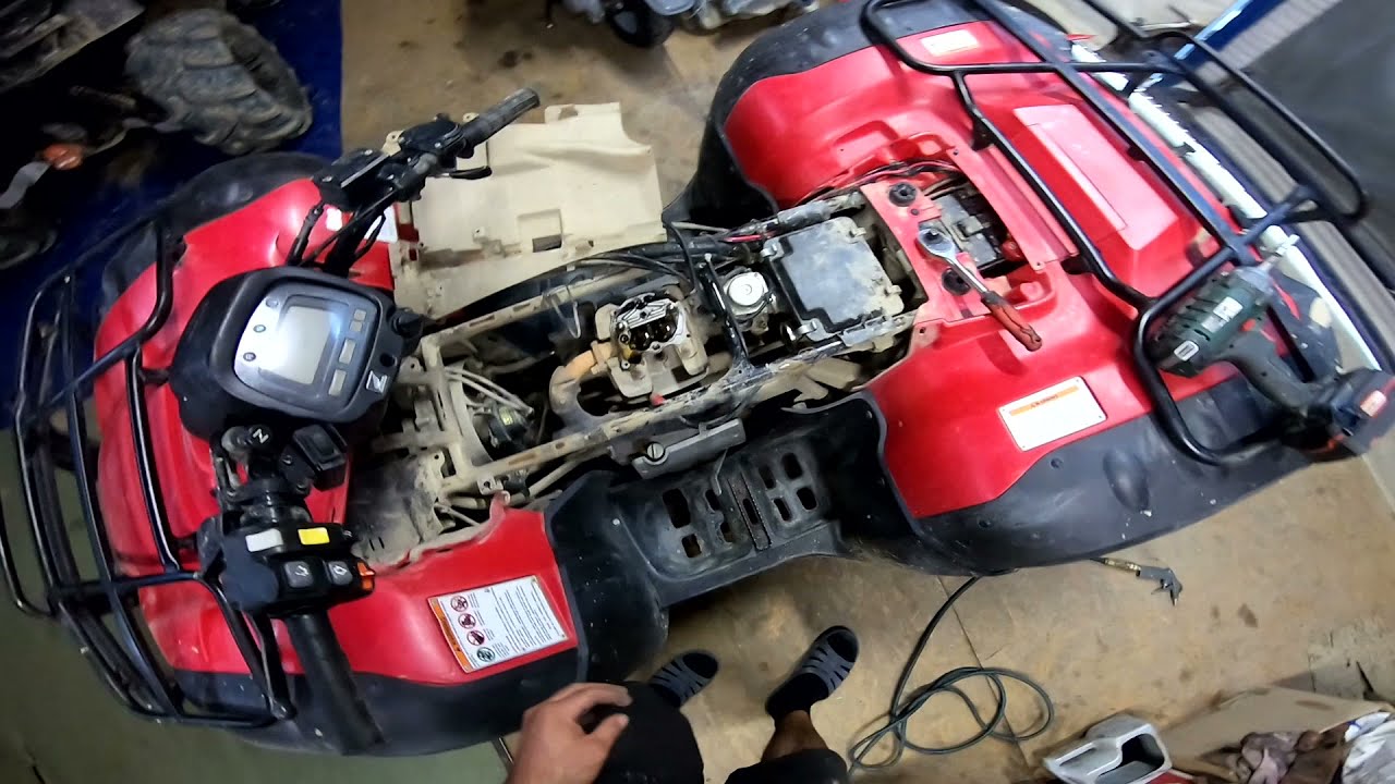 Honda TRX Rancher 350 Won’t Start   . Honda trx nie chce odpalić ?