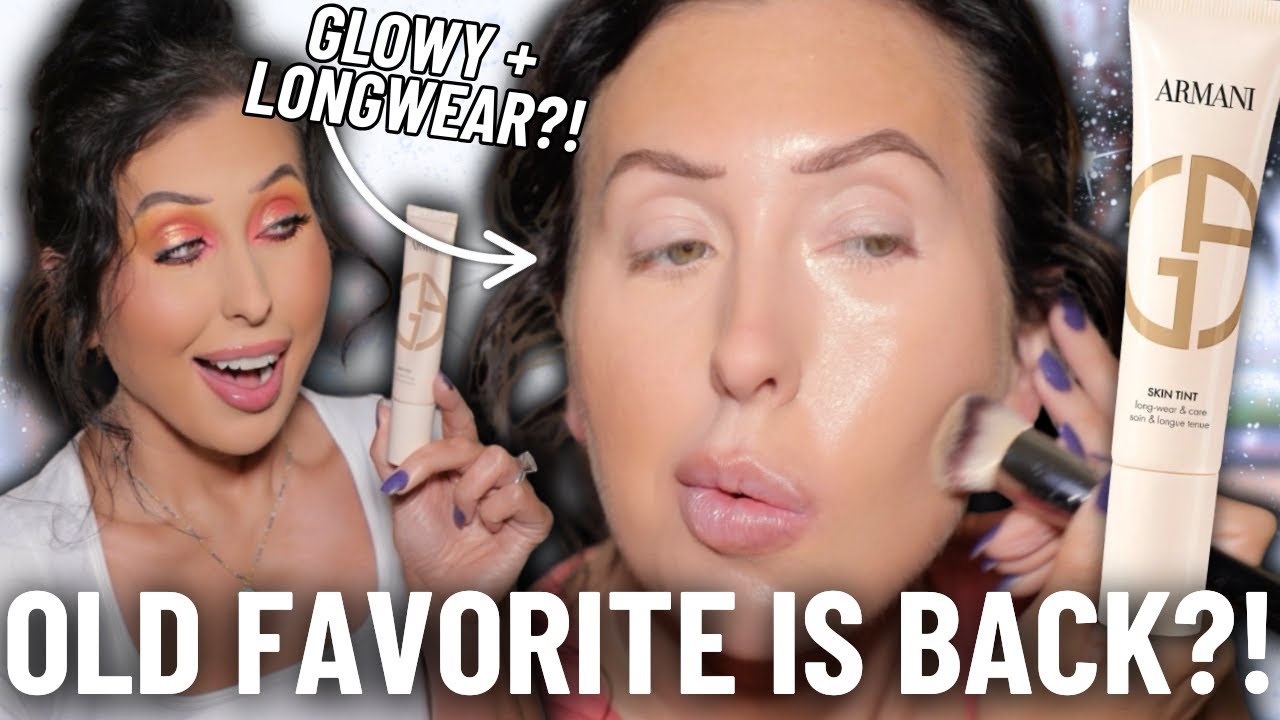 Did Armani Bring Back My FAVORITE DISCONTINUED FOUNDATION (OMG!) NEW Skin Tint | 2 DAY WEAR TEST