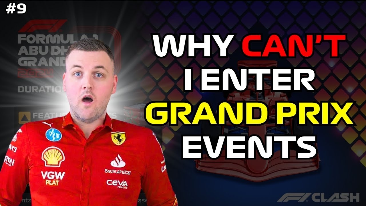 Почему я не могу участвовать в гонках Гран-при | F1 Clash