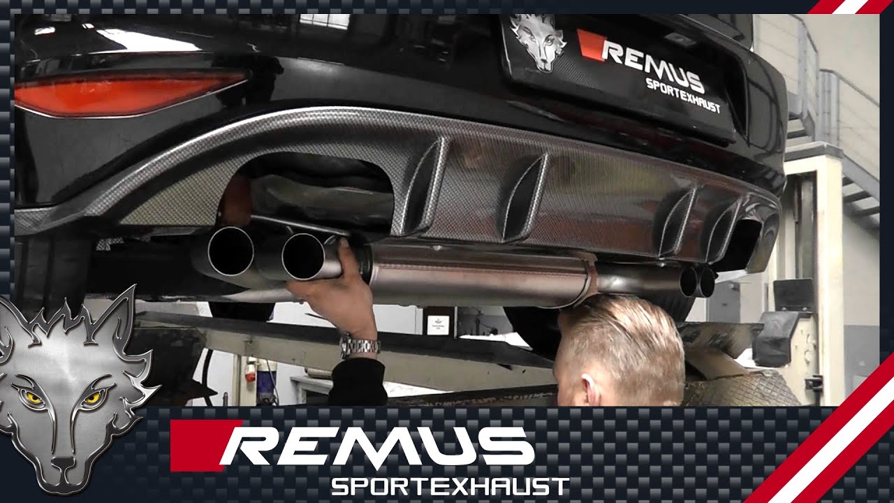 VW Golf VII GTI REMUS Axle-Back Montageanleitung