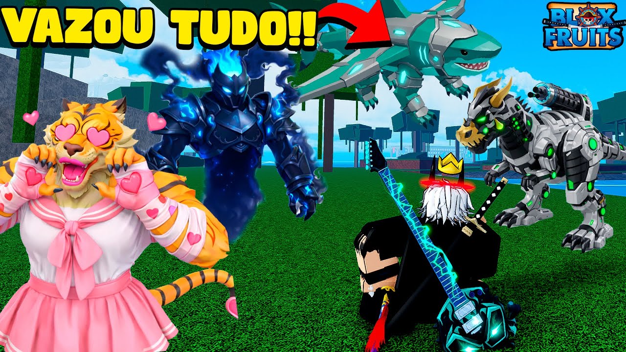 UZOTH VAZOU MUITAS COISAS NA NOVA ATUALIZAÇÃO DO BLOX FRUITS!!😱❄️