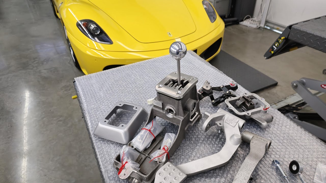 Umbau F1 auf Handschaltung Ferrari 360 und F430 (Manual Conversion) -  Cambio Manuale (ehemals Dr S)