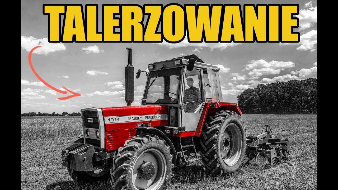 ☆ Talerzowanie 2019 ☆ Massey Ferguson 1014 ☆ Talerzówka TOLMET 2,7 M ✔ Vlog GoPro [AgroMichuTV]