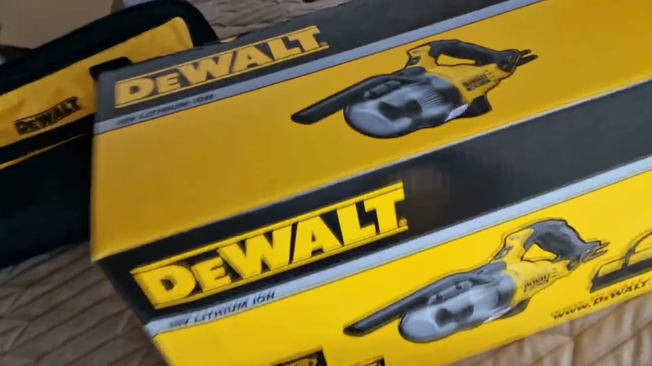 Обзор ручного безпроводного пылесоса Dewalt 18V DCV501LN