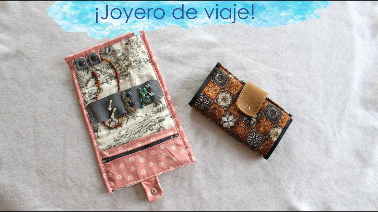 Cómo hacer un joyero de viaje | ACERICO TELAS