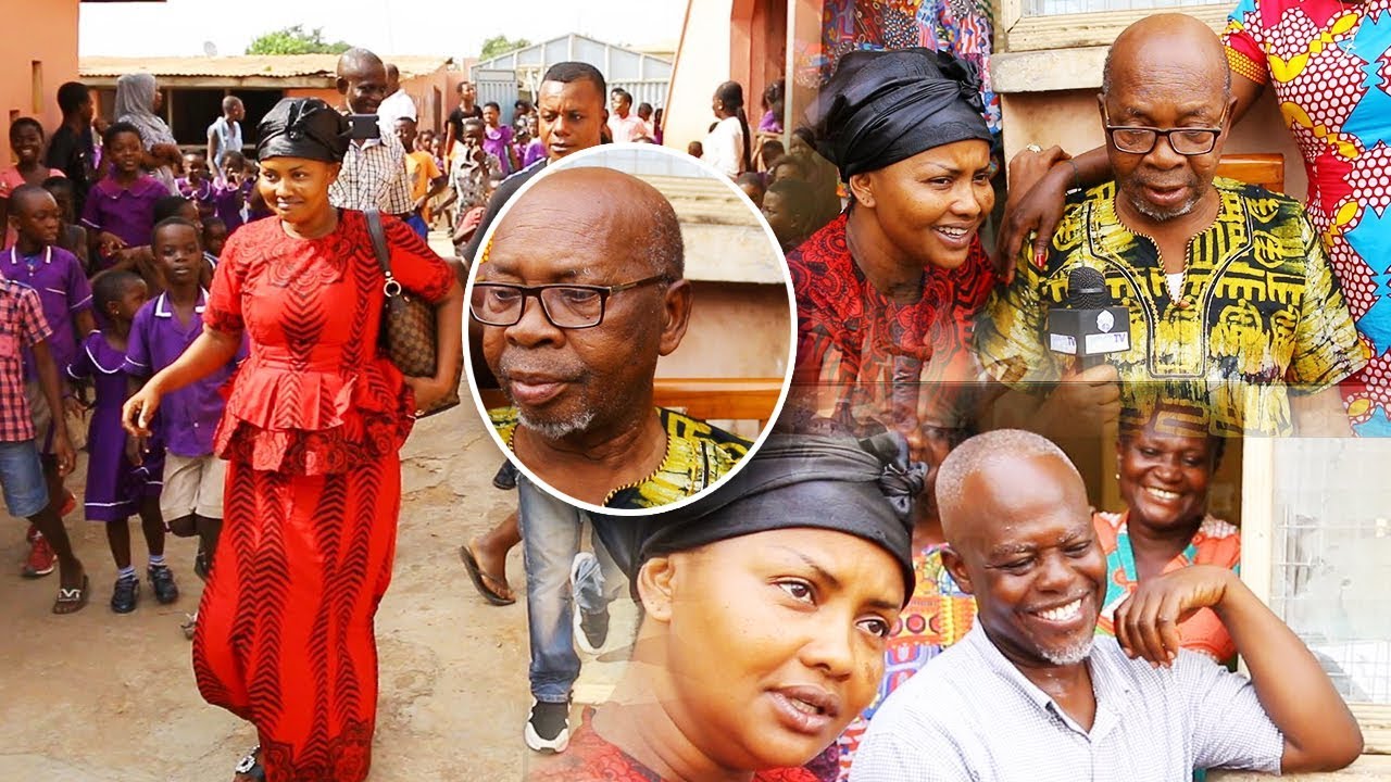 Sad But Lovely...Wow...Nana Ama Mcbrown And Kumawood Starz Visit Nana Brenya