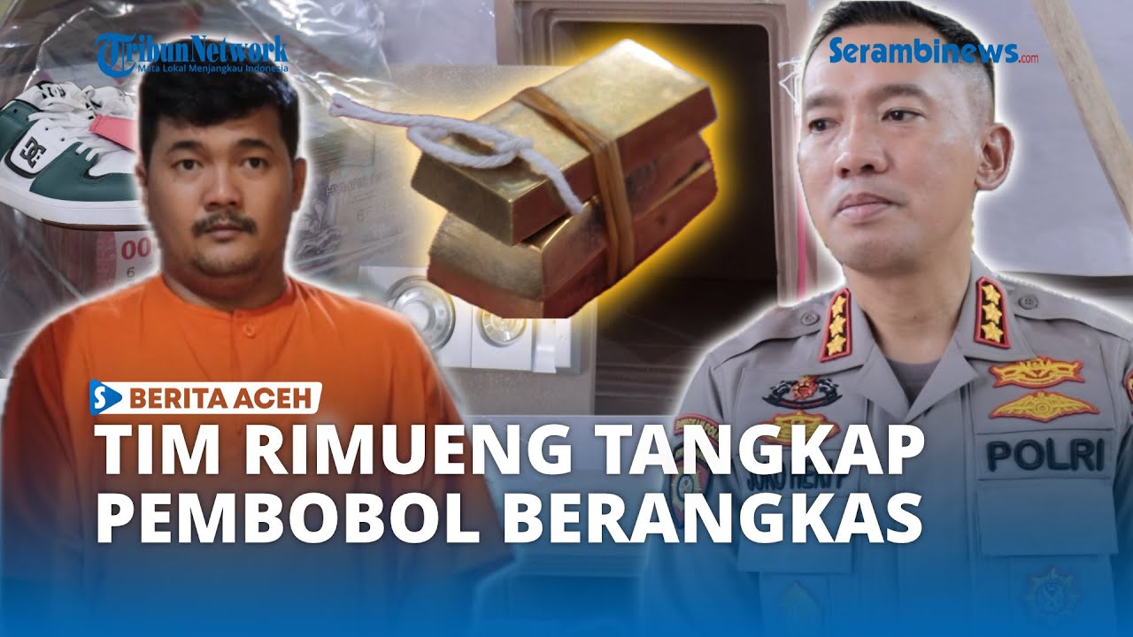 Tim Rimueng Polresta Banda Aceh Tangkap Pembobol Brangkas