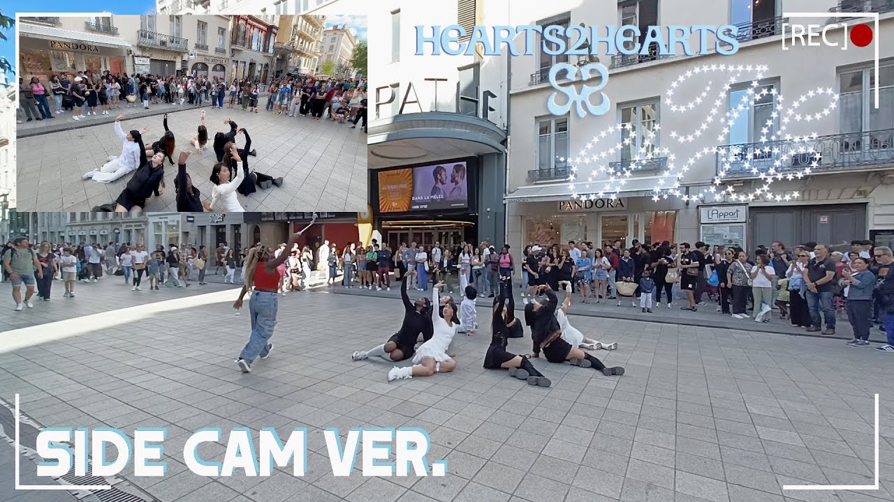 [SIDECAM | KPOP IN PUBLIC, FRANCE | ONE TAKE] HEARTS2HEARTS - ‘THE CHASE’ | DANCE COVER by RE:Z