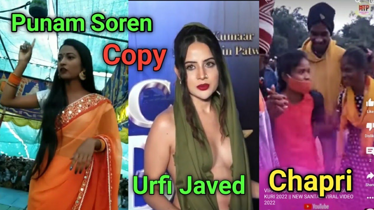 Punam Soren Copy Urfi Javed | Santali Roasting Video | Baski Babu