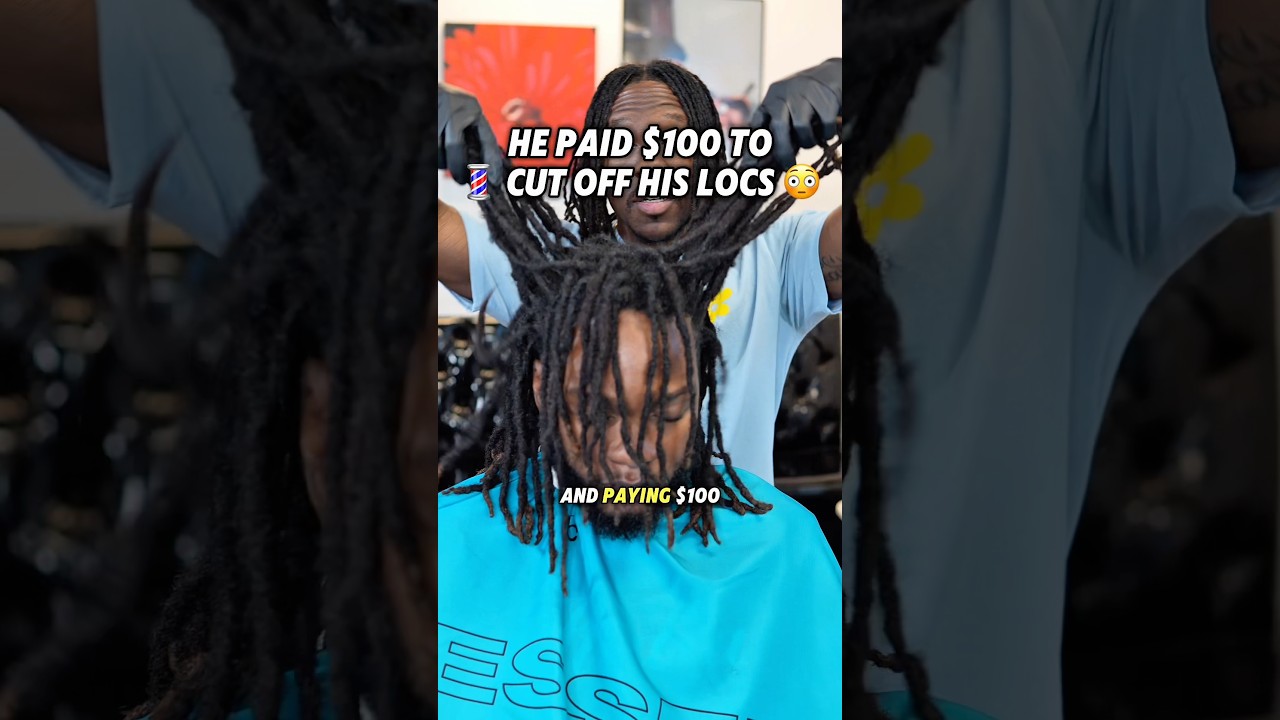 Он заплатил мне 100 долларов за эту стрижку "биг-чоп"! 🔥💈 