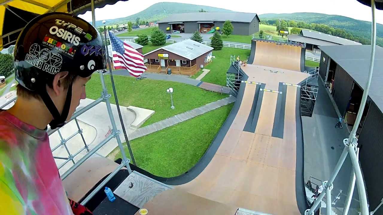 Clay Kreiner and Dave Palazzese Woodward GoPro commercial