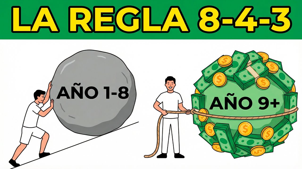 Si cree que la capitalización es demasiado lenta, mire esto (La regla 8-4-3)