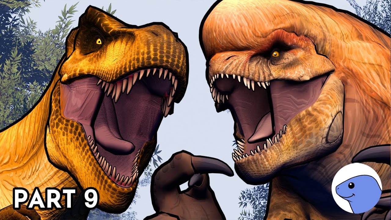 T.rex vs Distortus Rex | Animation (Part 9)