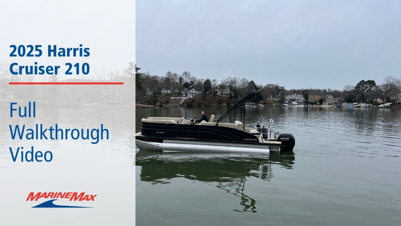 2025 Harris Cruiser 210 | Available Now at MarineMax Lake Wylie